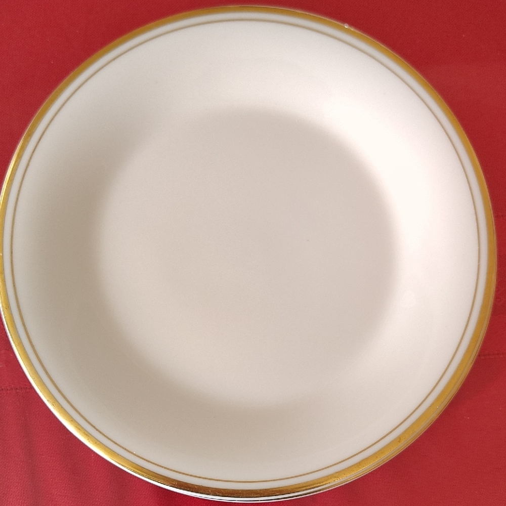 VTG 2 x Royal Doulton Gold Concord Replacement Plate 7"